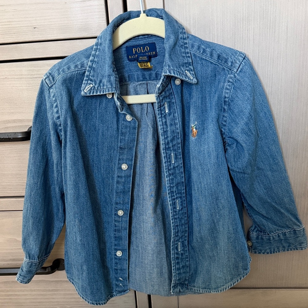 Polo by Ralph Lauren Blue Denim Shirt